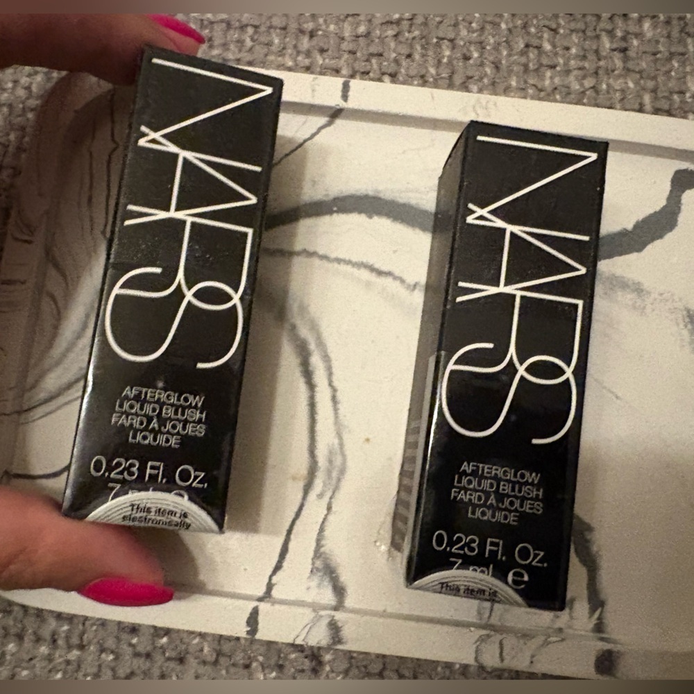 NARS Afterglow Liquid Blush – Full Size 7ml (Orgasm & Dolce Vita)